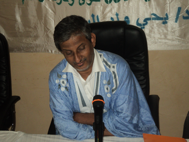 الدكتور يحيى البراء عضو مجلس اللسان العربي بموريتانيا